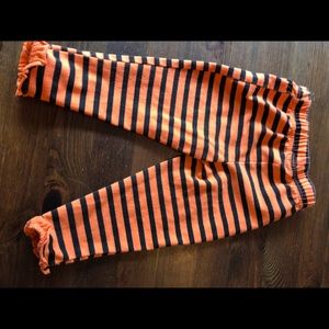 Halloween striped pants